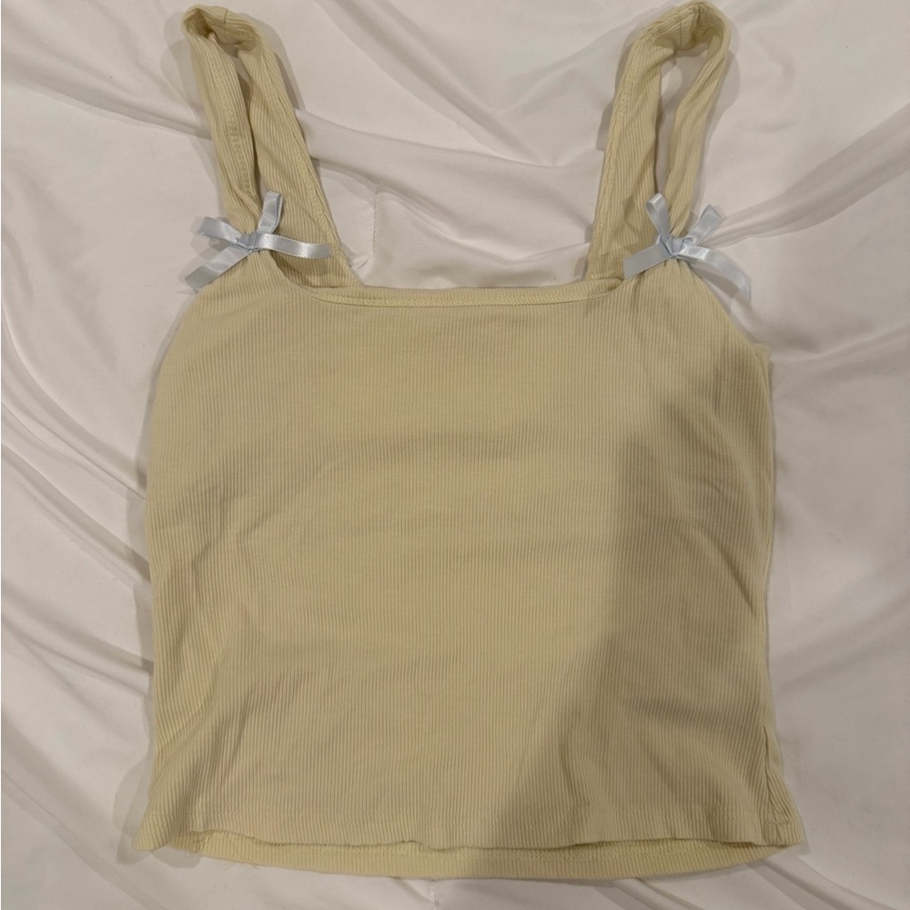 EDIKTED Lola Ribbed Tank Top